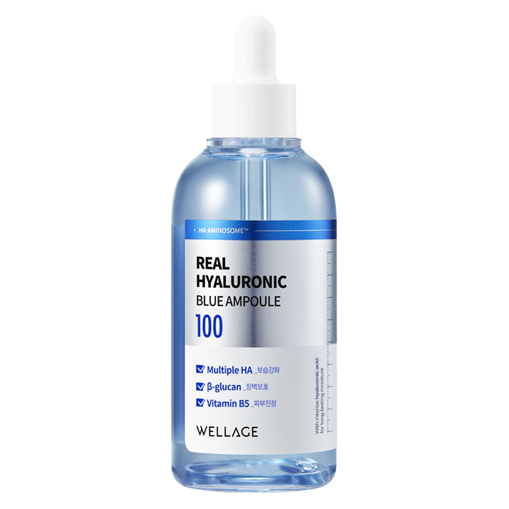 Wellage Real Hyaluronic Blue Ampoule, 75ml, 1 unit