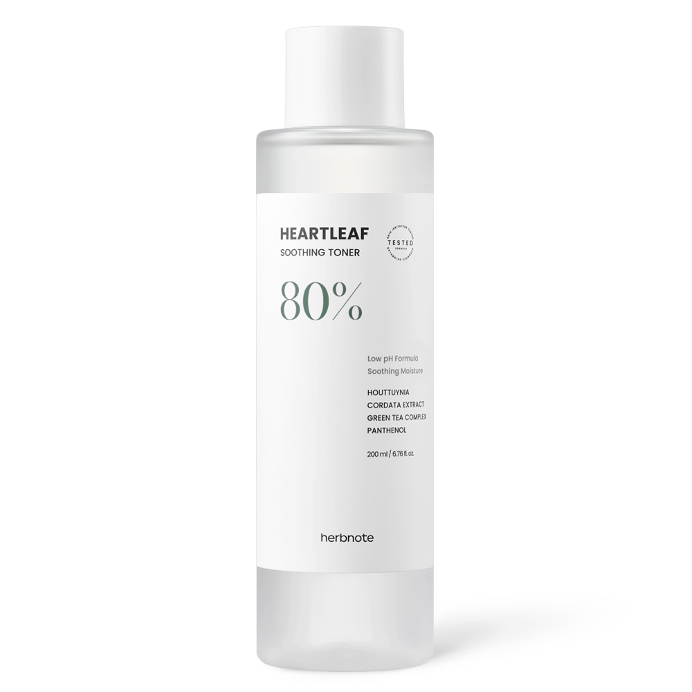 Herb note Houttuynia cordata 80% mildly acidic soothing toner, 200ml, 1 piece