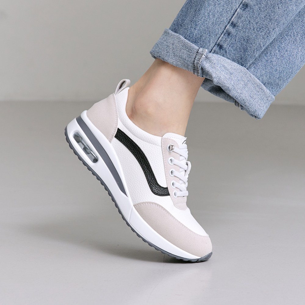 Surio Women's Daily Lightweight Air Cushion Sneakers 5cm