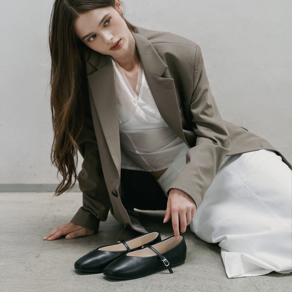 Good shoes Cian V cut Mary Jane flat shoes PMLTS3f197