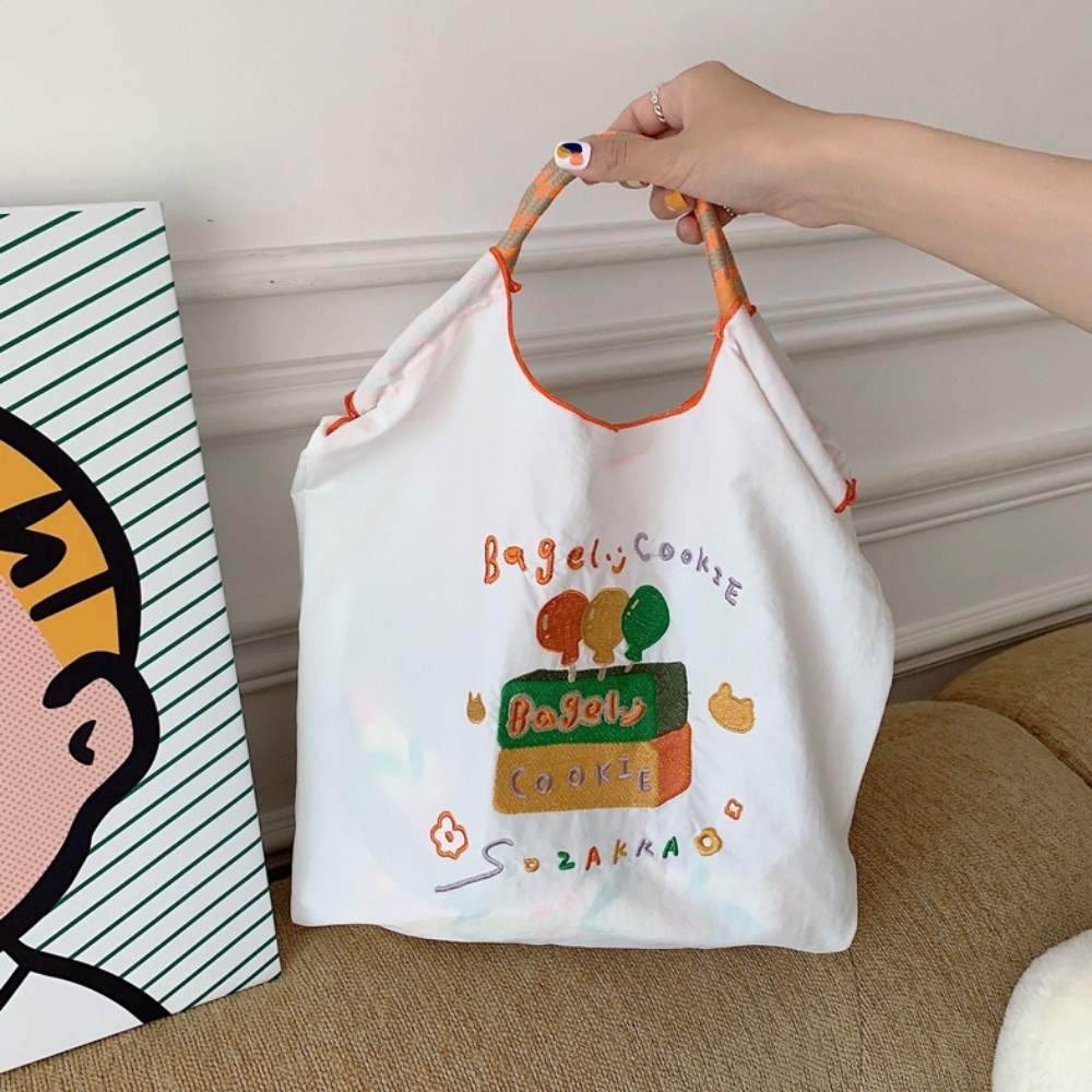 Celebrity eco bag fabric bag canvas tote bag fabric bag summer mini shoulder bag tumbler bag women's handbag tote bag cotton bag