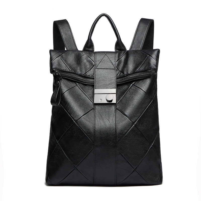SHOPPI Real Sheepskin Daily Women's Backpack Women's Bag