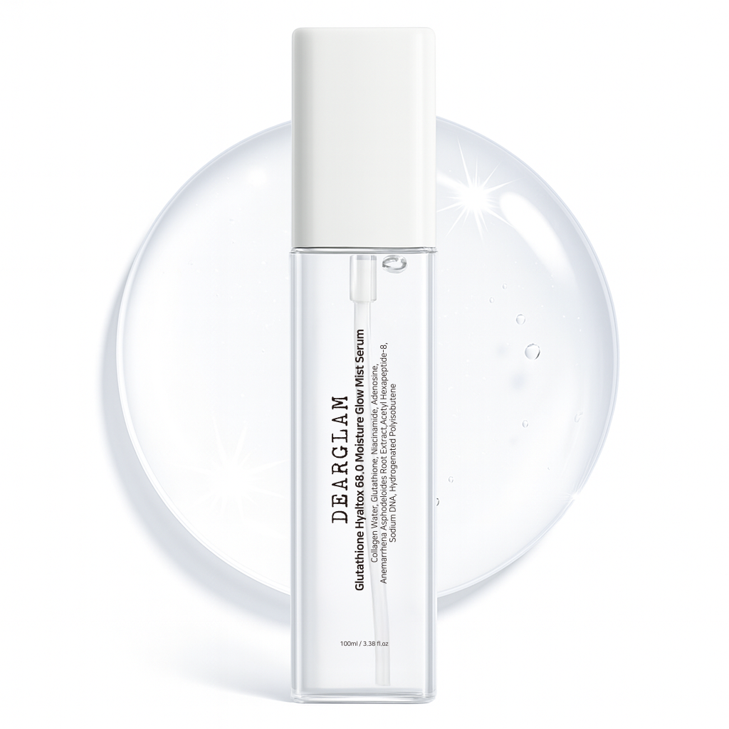 Dear Glam Glutathione Hyaltox 68.0 Moisture Radiance Mist Serum, 2 pieces, 100ml