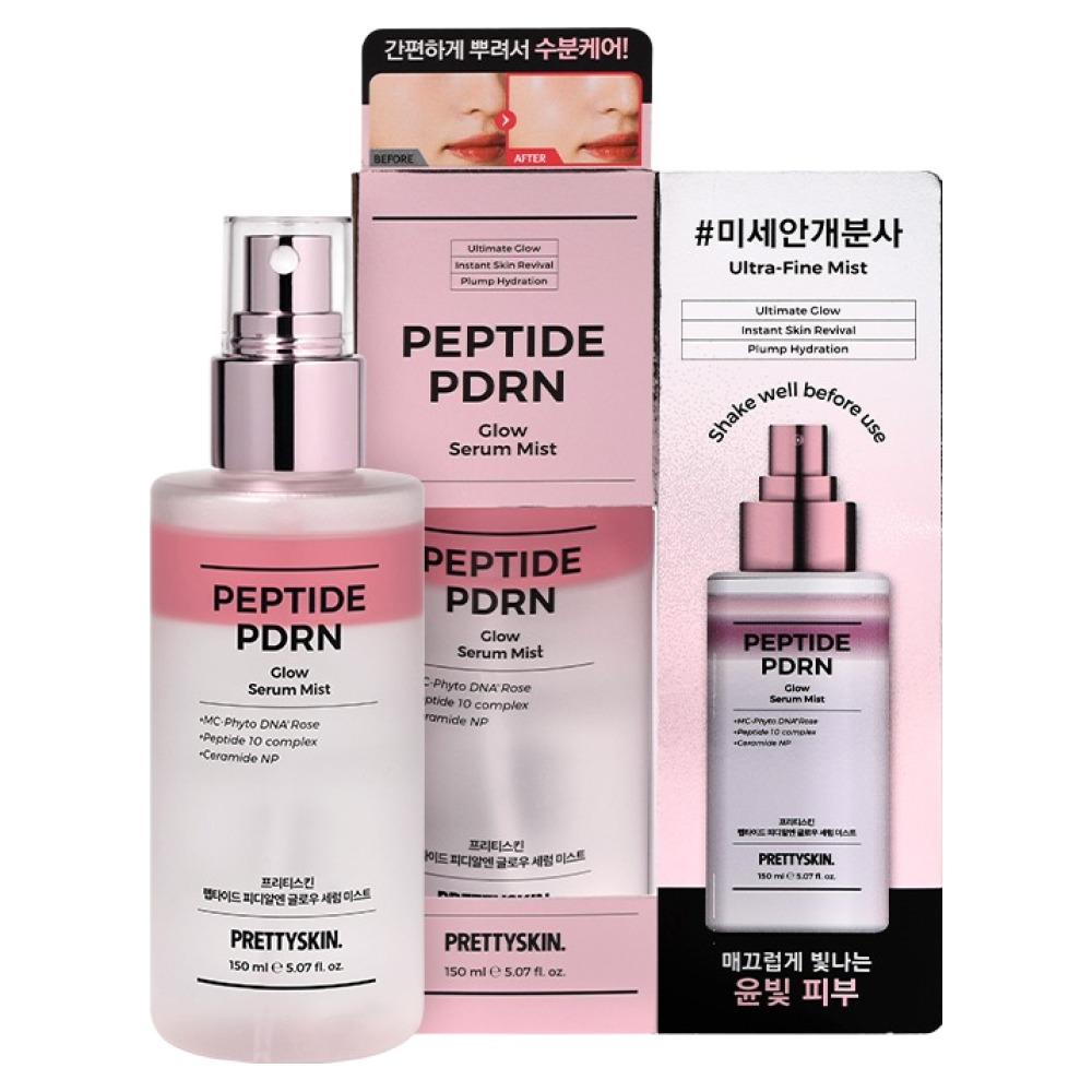 Pretty Skin Peptide PDRN Glow Serum Mist, 1 unit, 150ml
