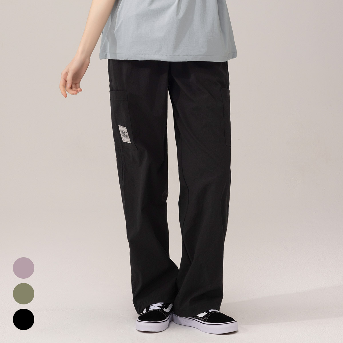 Everlast Women's Cargo Pants Light 9/4 Jogger Pants