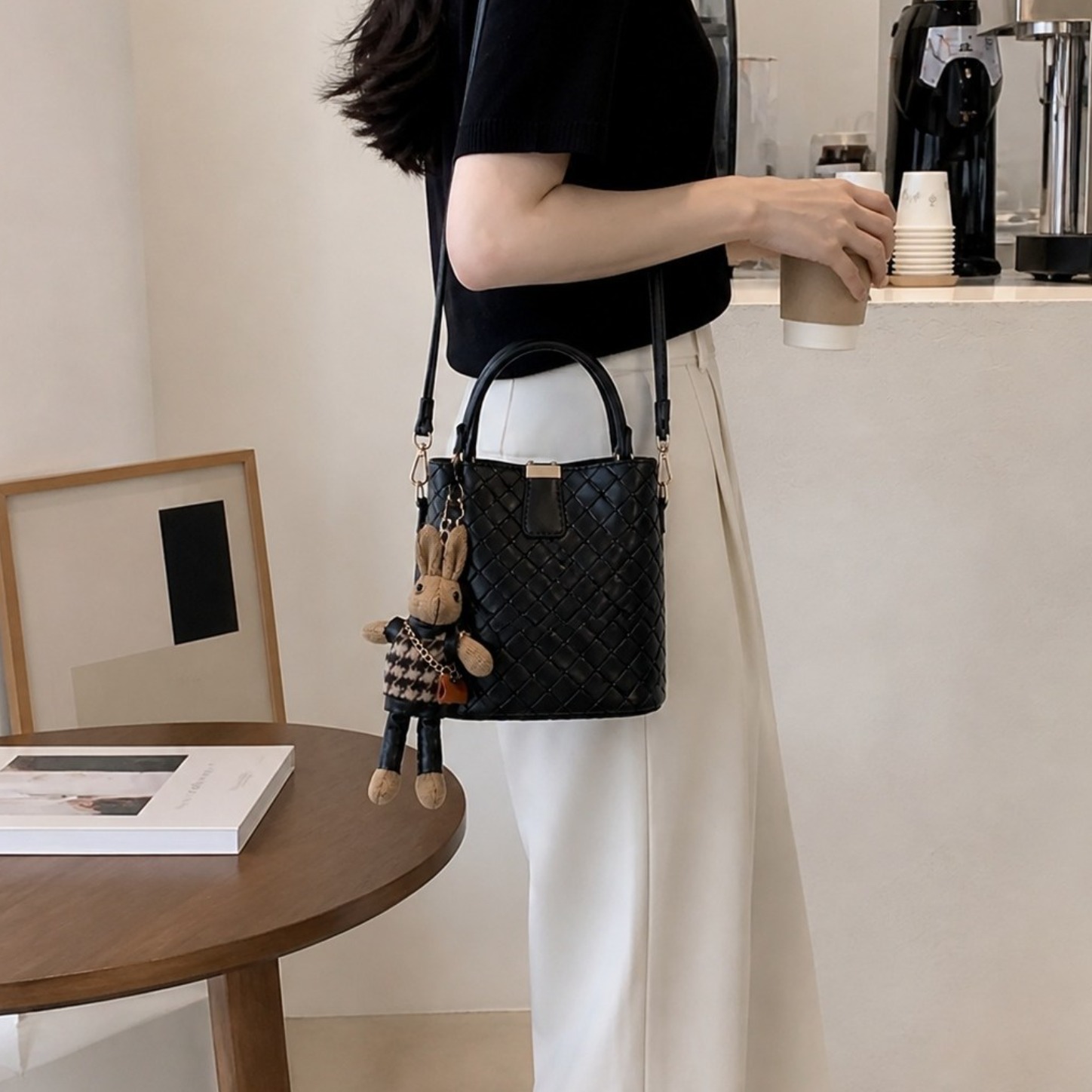 Melove mini bucket bag shoulder bag cross women bag daily