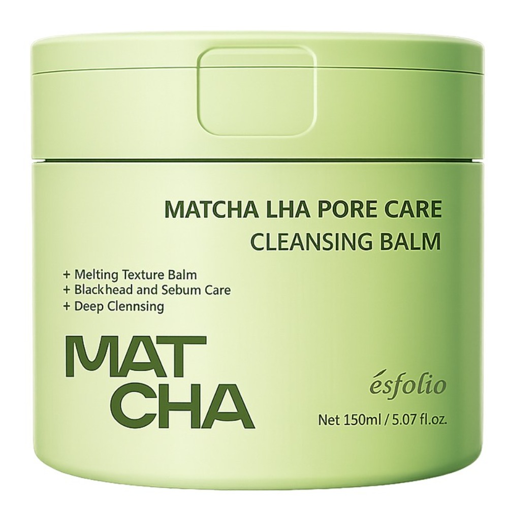 Esfolio Matcha LHA Deep Cleansing Balm 150ml Blackhead Pore Cleansing, 1 pc, 150ml