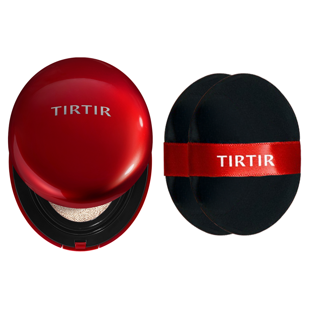 Tyrtir Mask Fit Red Cushion Foundation 18g + Puff 2p, Peony 11N, 1 set