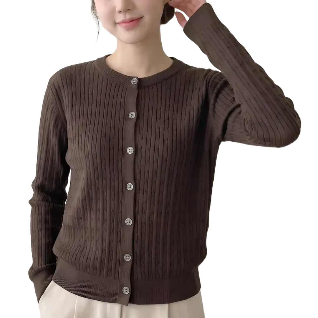 DADADA Women's Cardigan Spring/Fall Knit Cardigan Twist Long Sleeve Women's Cardigan