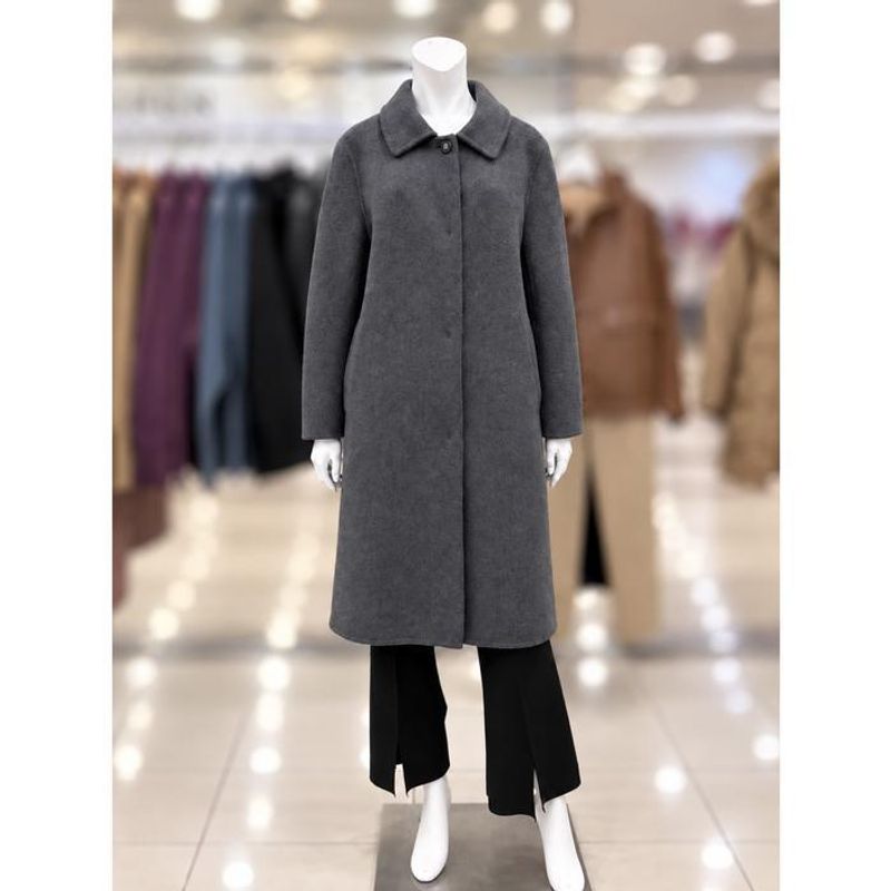 Bellician Save Zone 01 Wool Blend Single Long Coat 3 Colors LC5401
