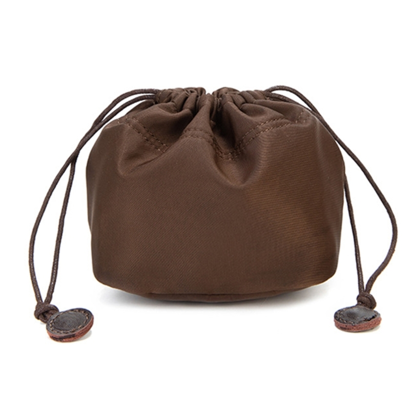 Structured Drawstring Bucket Crossbody